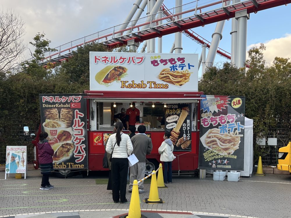 三井アウトレットパーク ジャズドリーム長島にキッチンカー出店中｜関西移動販売車組合